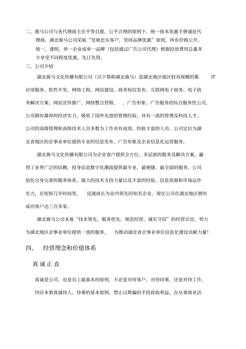 湖北骏马移动商务招商方案_第2页