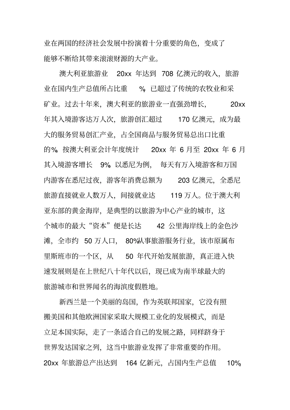 澳大利亚、新西兰旅游考察报告_第2页