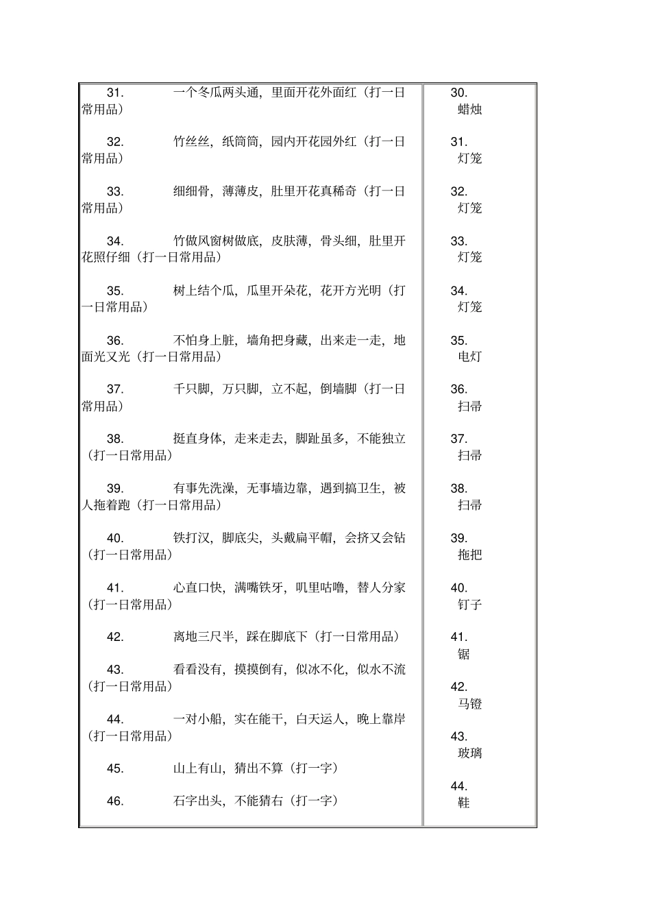 灯谜2附答案_第3页