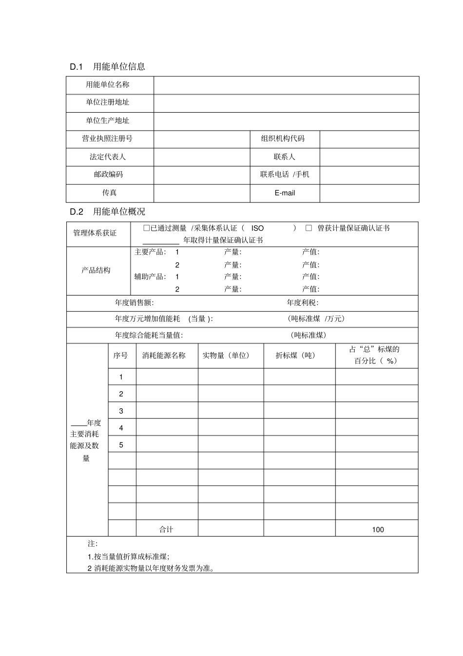 点用能单位能源计量审查自查报告_第2页