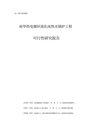 热水炉可行性研究报告