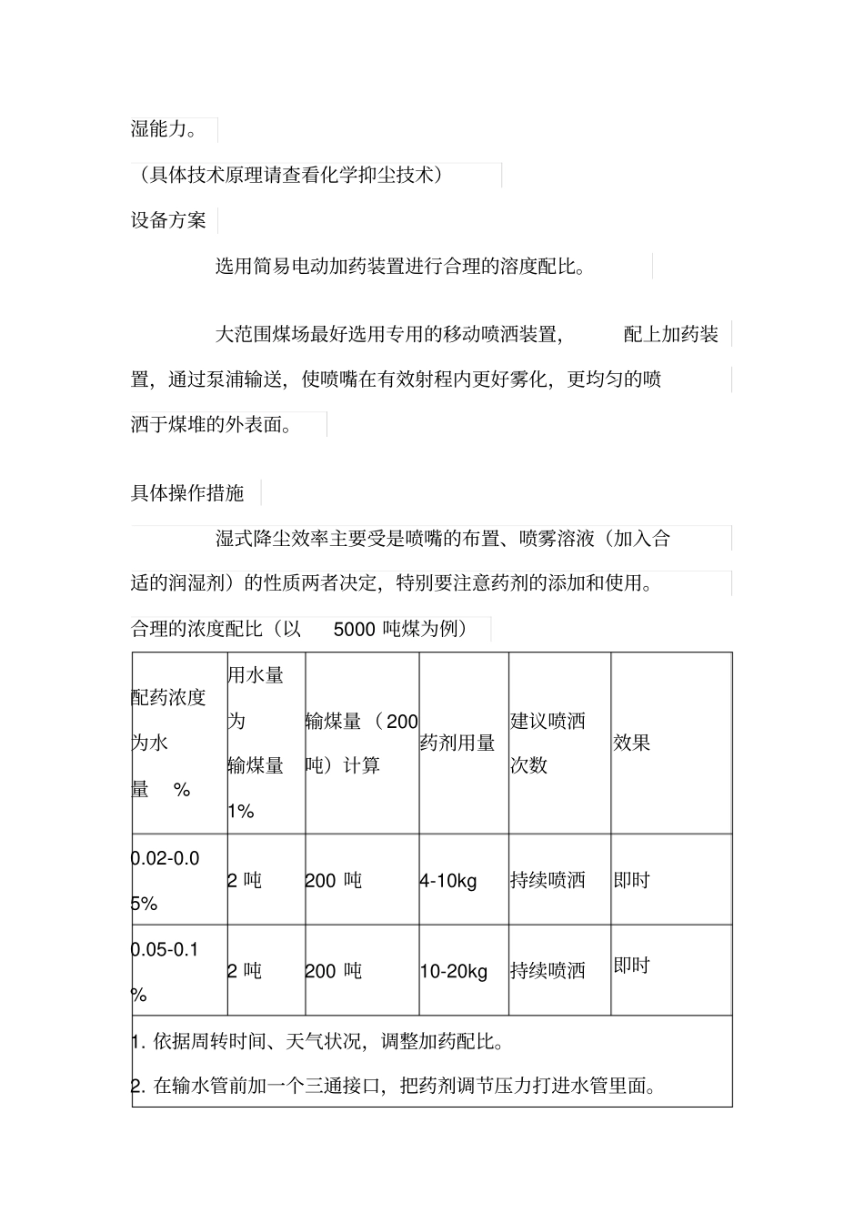 煤炭运输粉尘服务方案_第3页