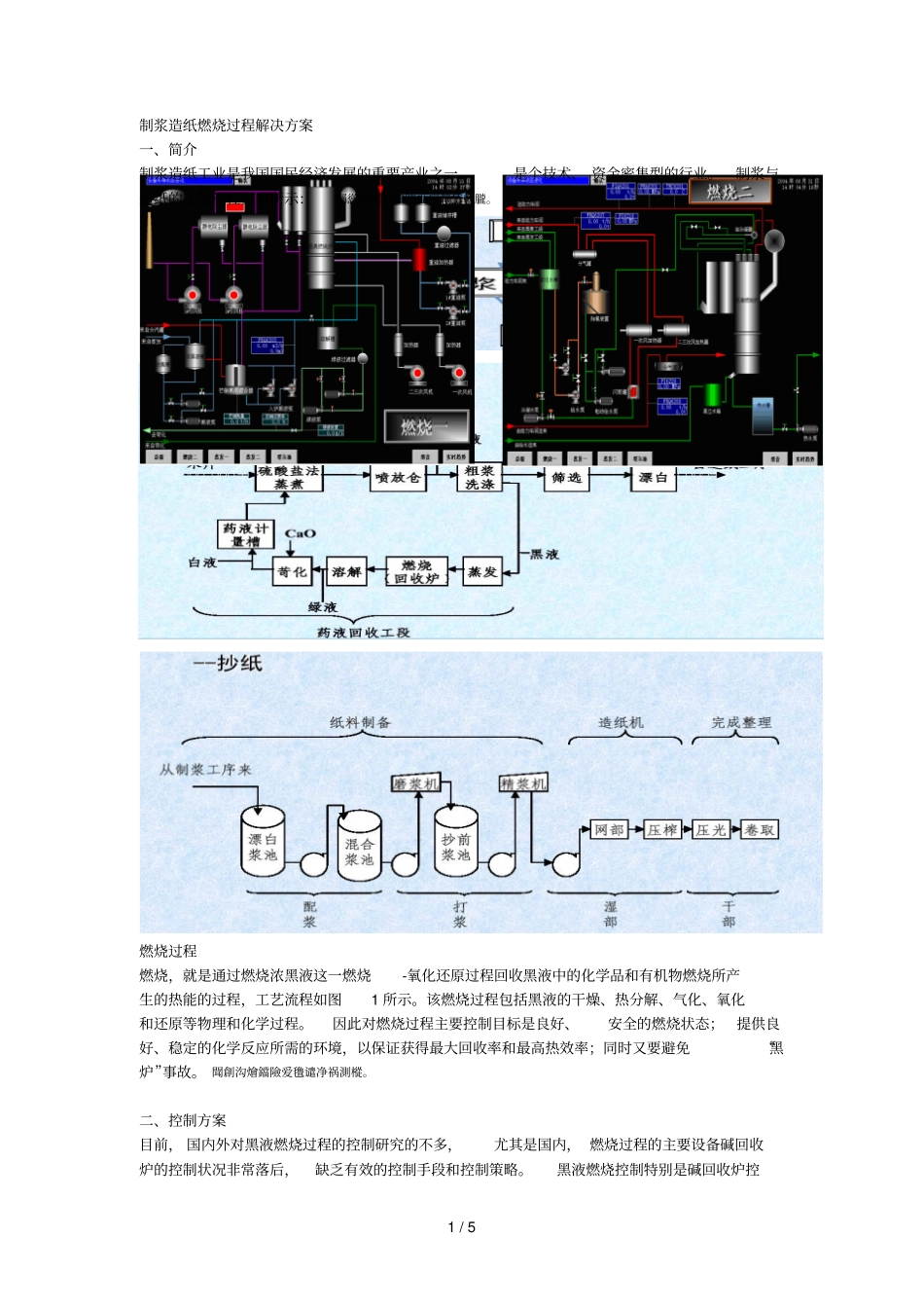 燃烧过程解决方案001_第1页