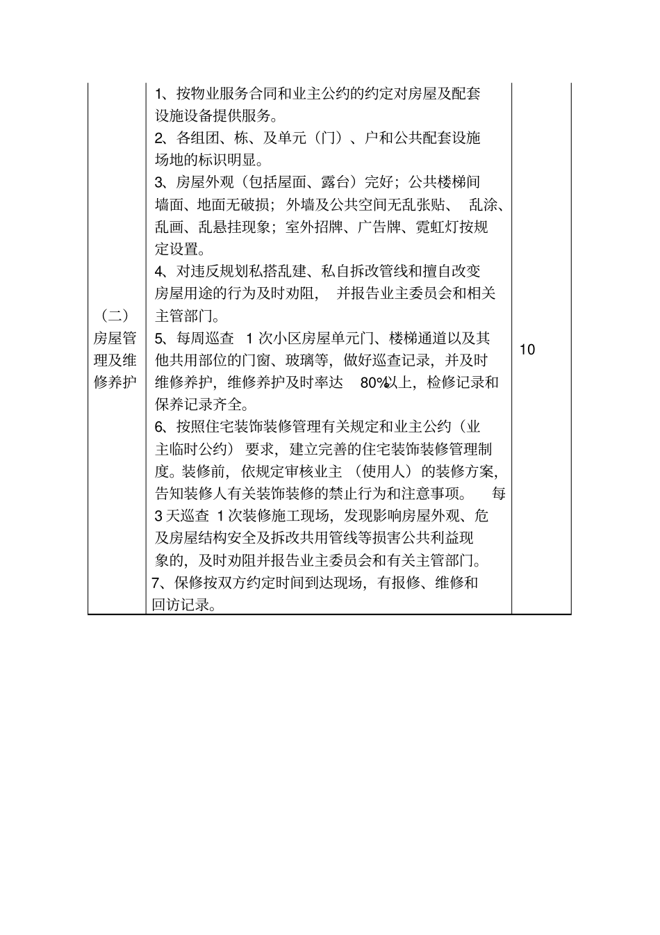 物业三级服务标准_第2页