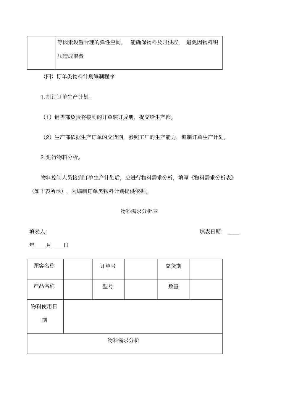 物料需求计划编制方案_第3页