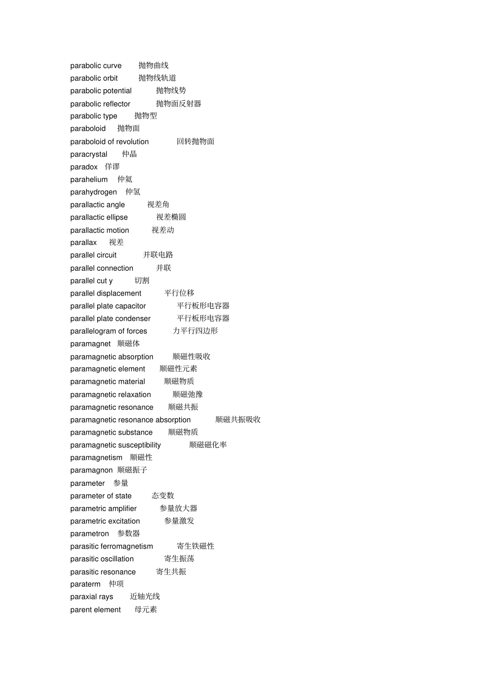 物理专业英语词汇P_第2页