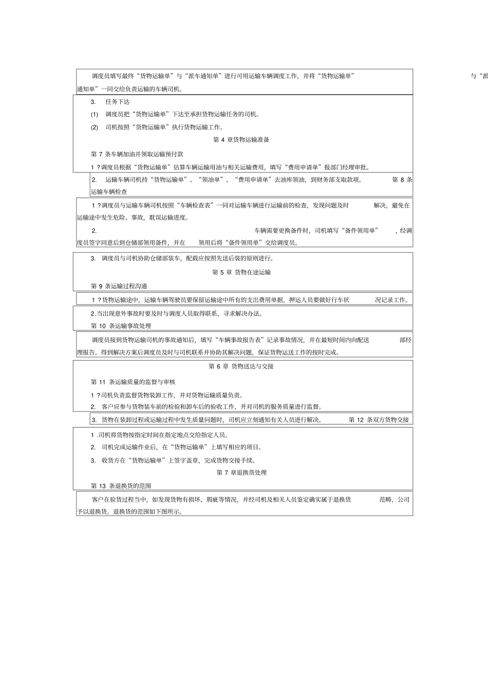 物资配送管理制度_第2页
