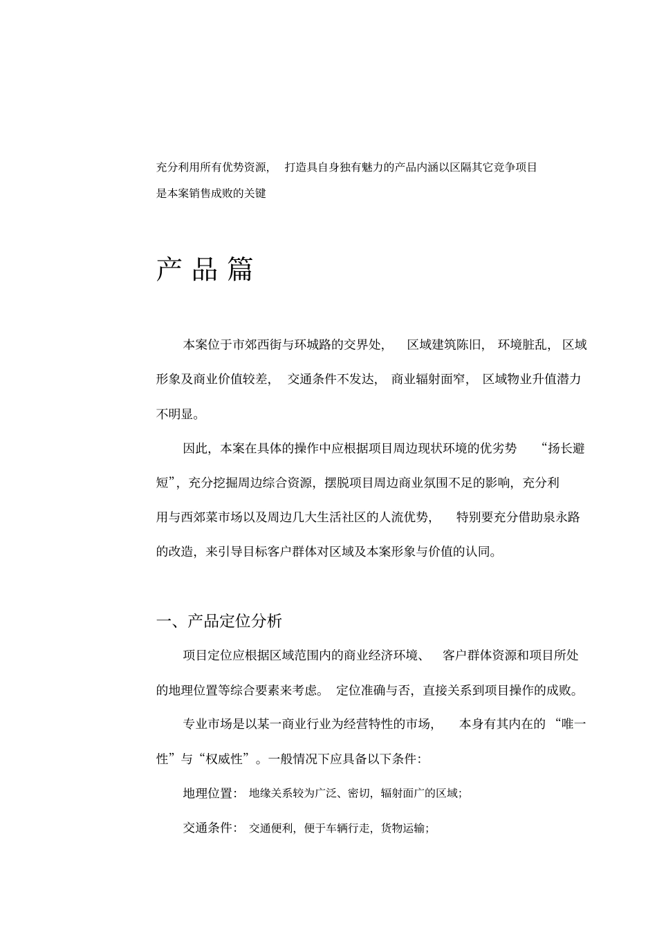 特产品商业街推广计划书_第2页