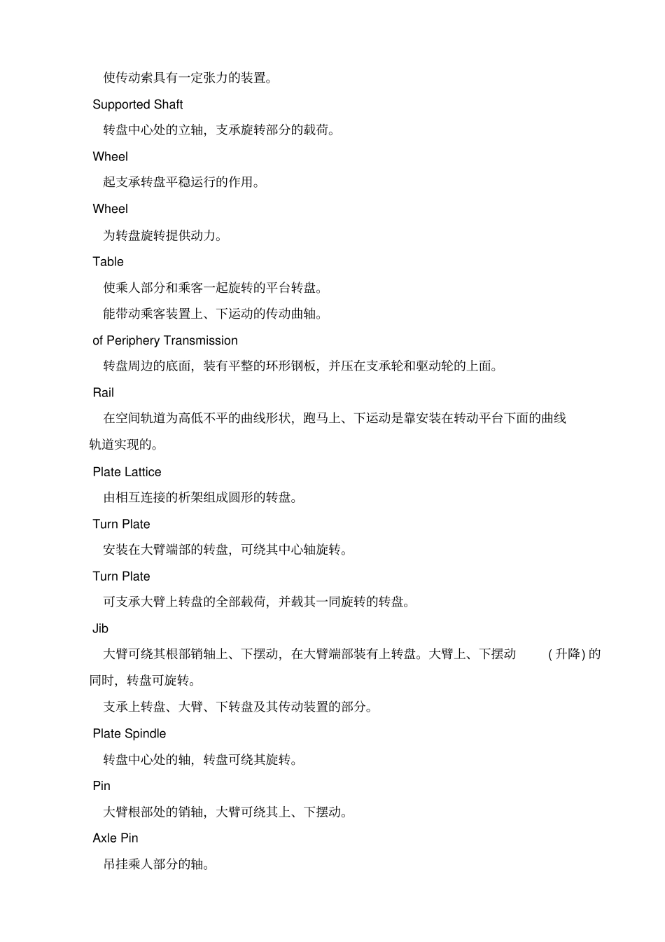 特种设备名词术语游乐设施_第3页