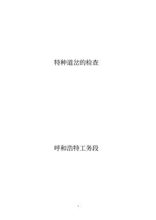 特种道岔的检查55资料