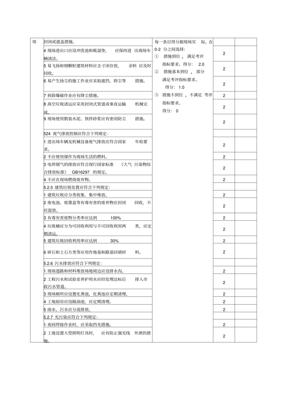 环境保护要素评价表_第3页