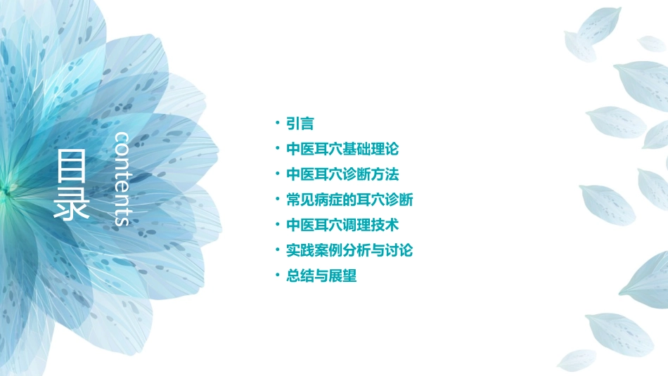 中医耳穴诊断与调理实践指南课件_第2页
