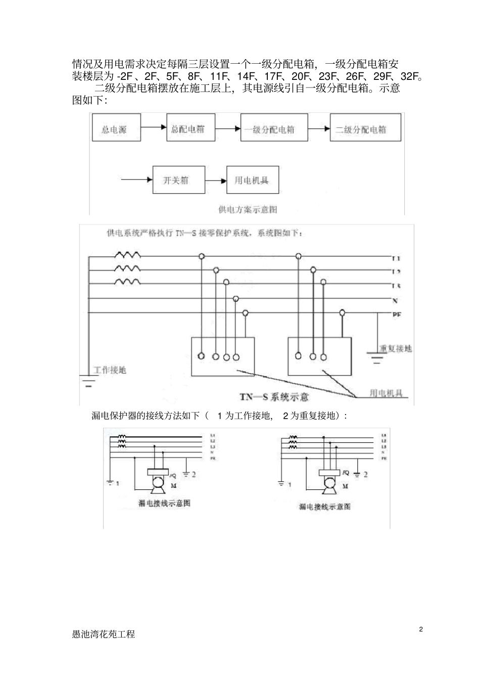 现场临时用电设施方案_第3页