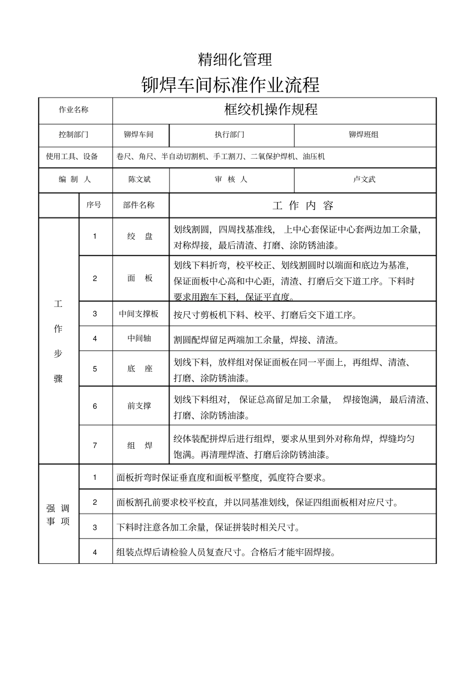 班组作业精细化生产作业流程_第2页