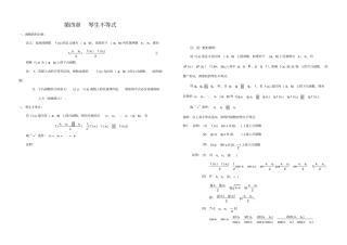 琴生不等式及不等式综合教师