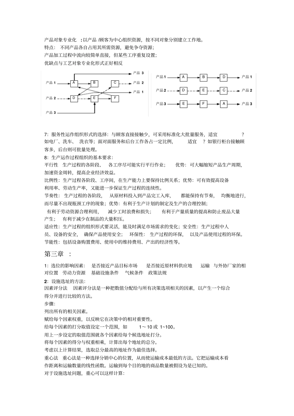 生产运作管理重点_第3页