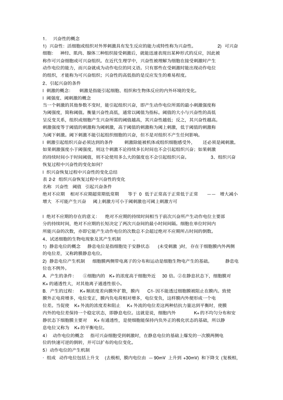 生理学复习精华_第2页