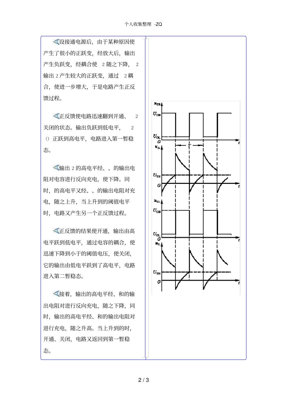 用门电路组成的多谐振荡器_第2页