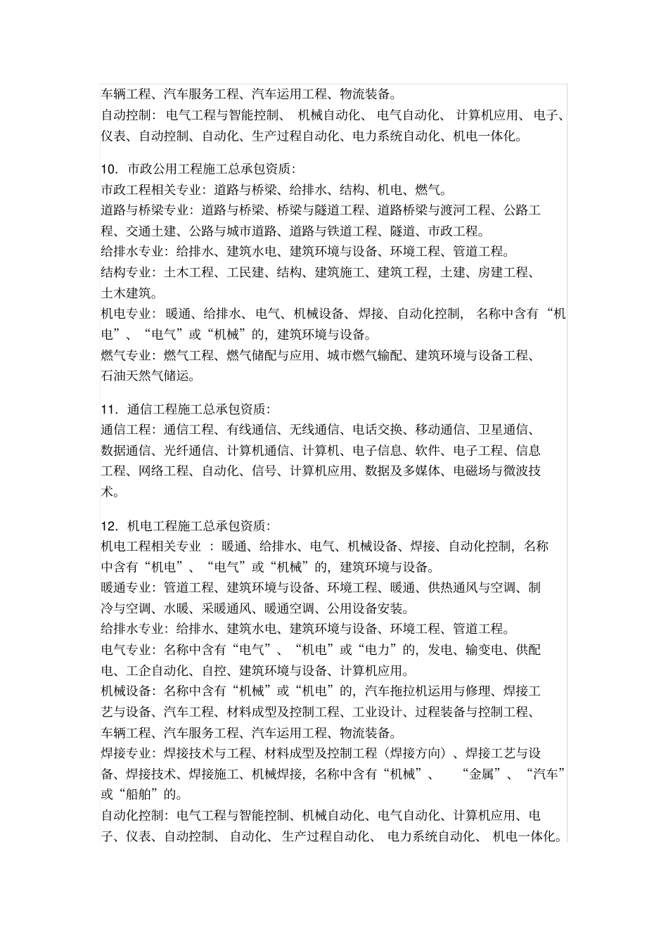 申报资质技术职称人员专业解释_第3页