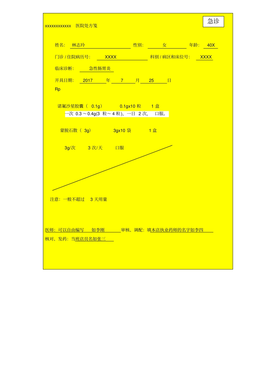 电子处方样本_第2页