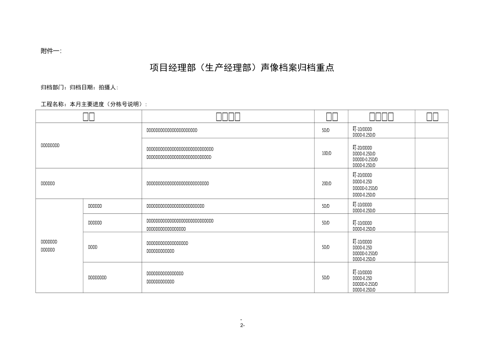 建筑工程声像档案资料管理制度_第2页