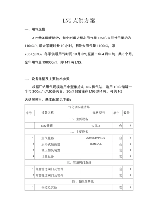 2吨LNG点供方案
