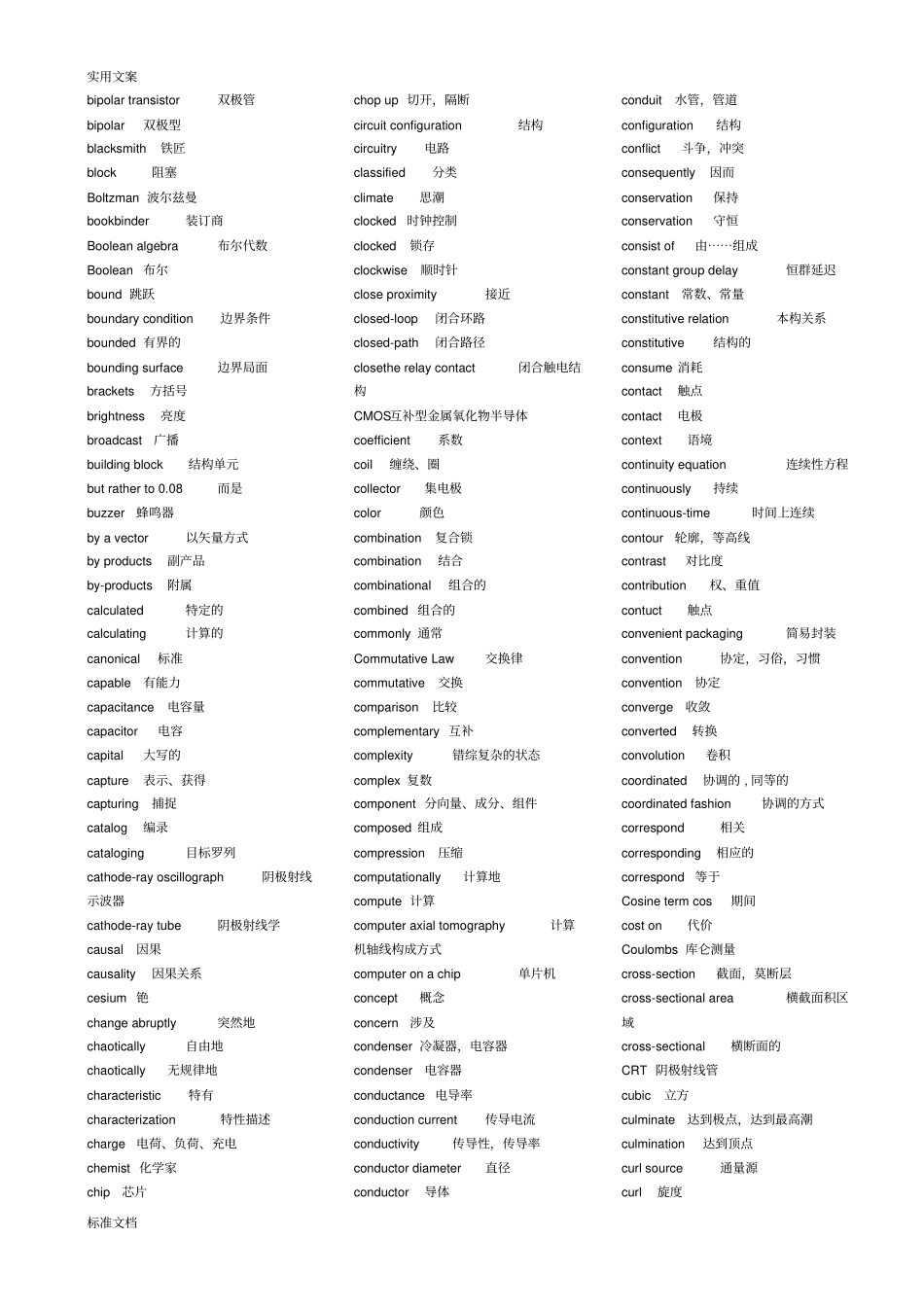 电子通信专业英语词汇_第2页