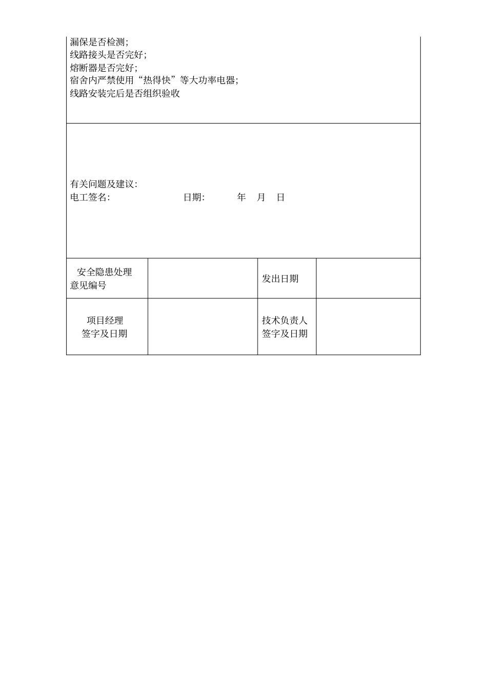 电工定期检查维修保养记录_第2页