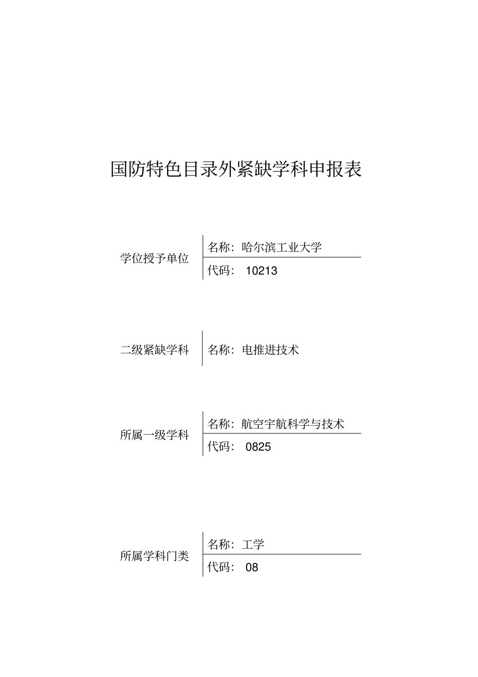 电推进技术学科申报表讲解_第1页