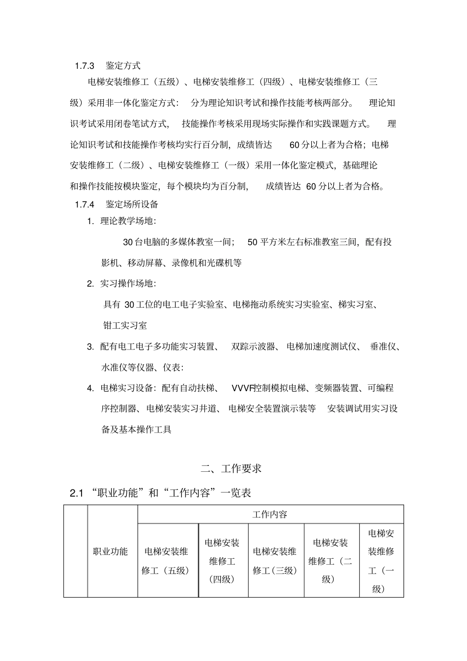 电梯安装维修工概要_第2页