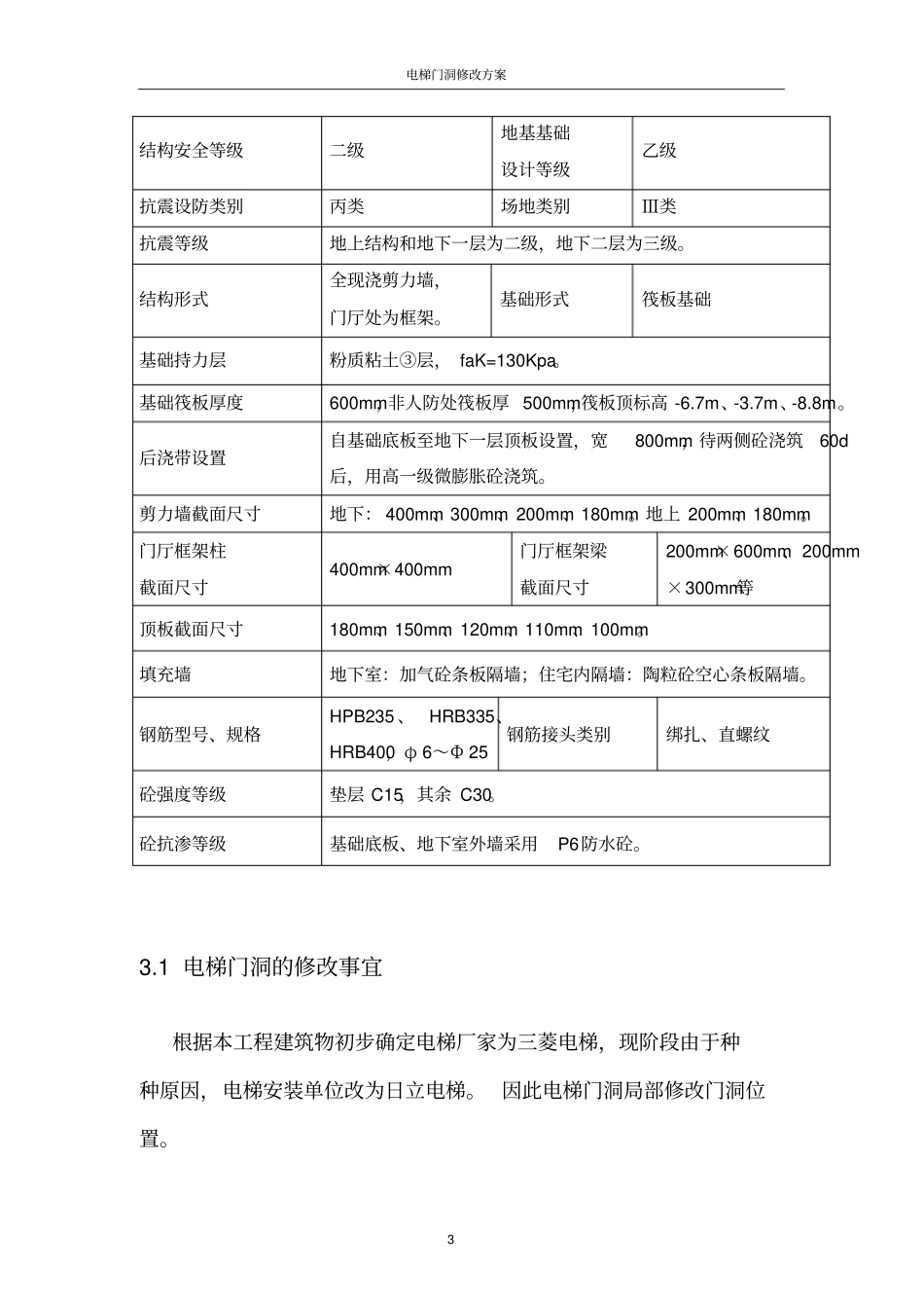 电梯门洞修改方案讲解_第3页