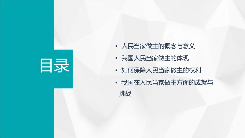 人民当家做主的国家课件1_第2页