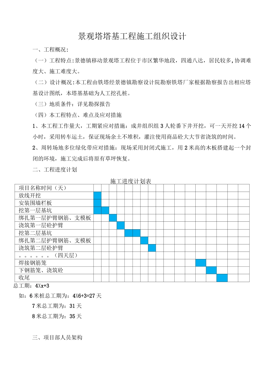 景观塔施工组织设计_第2页