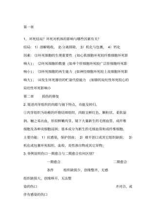 病理解读大题