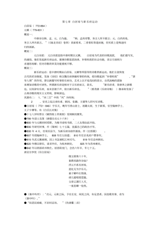 白居易古文运动