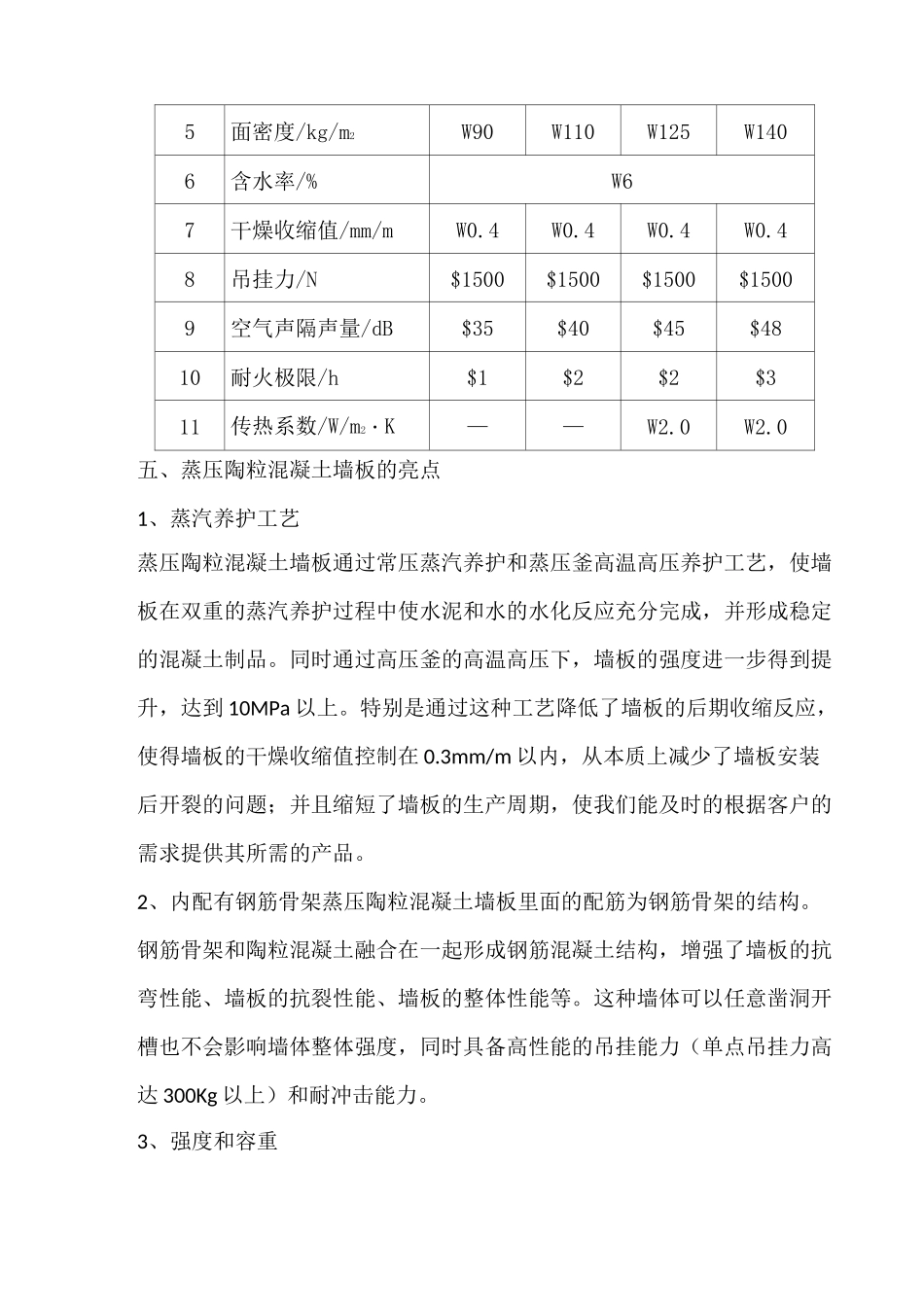蒸压陶粒混凝土墙板_第3页