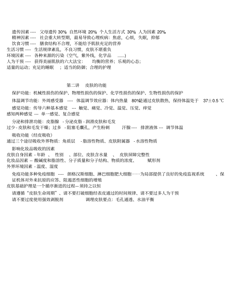 皮肤学和皮肤美容学_第2页