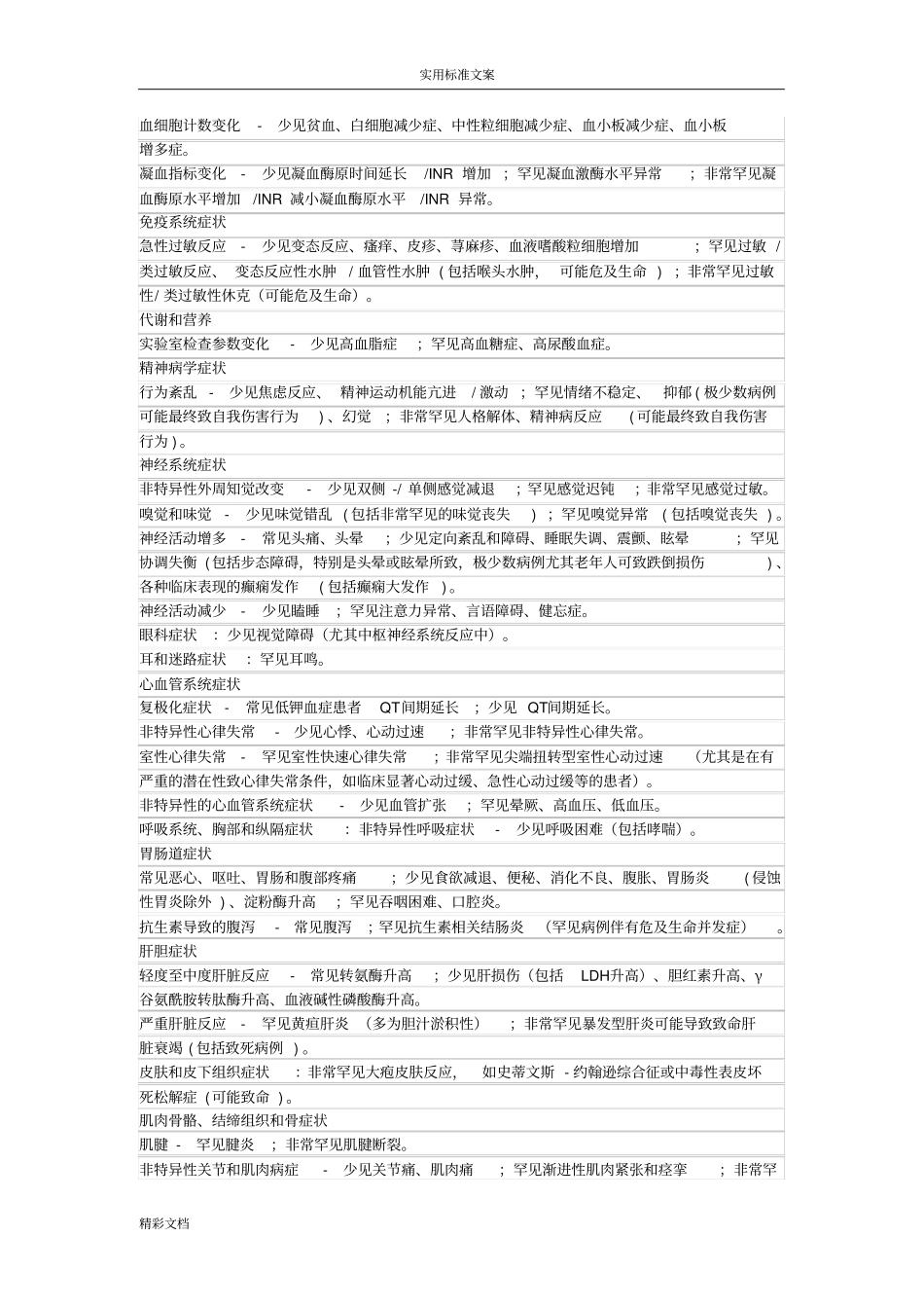 盐酸莫西沙星氯化钠注射液说明书--拜复乐_第3页