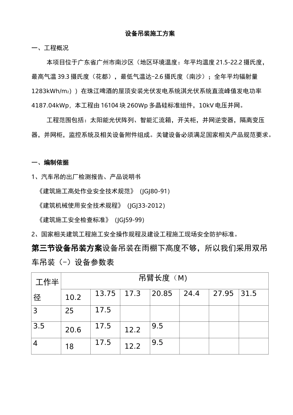 双吊车吊装方案_第1页
