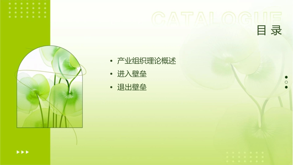 产业的进入退出进入障碍产业组织理论大连课件1_第2页