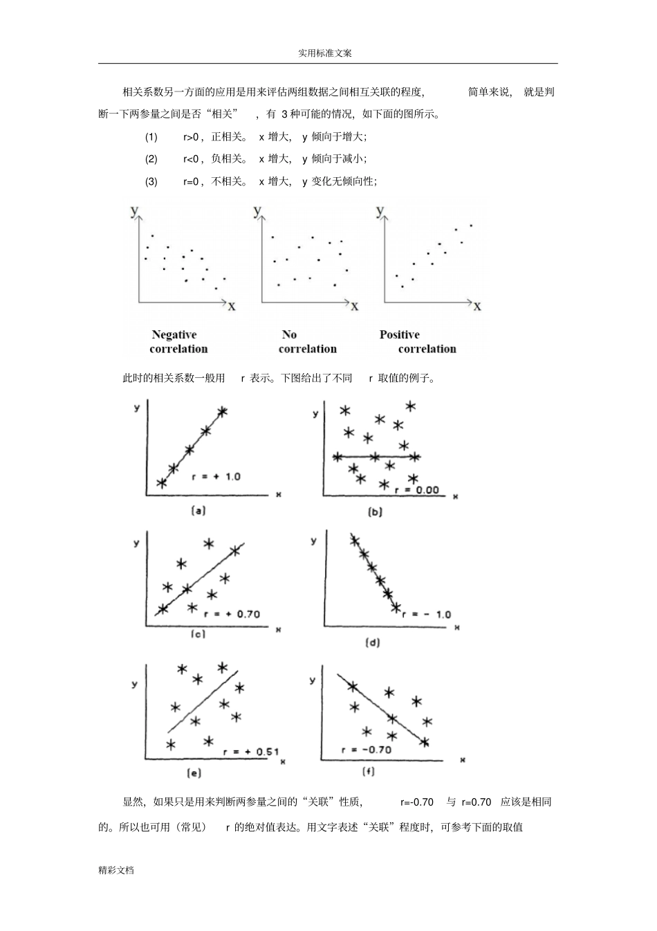 相关系数与P值地一些基本概念_第2页