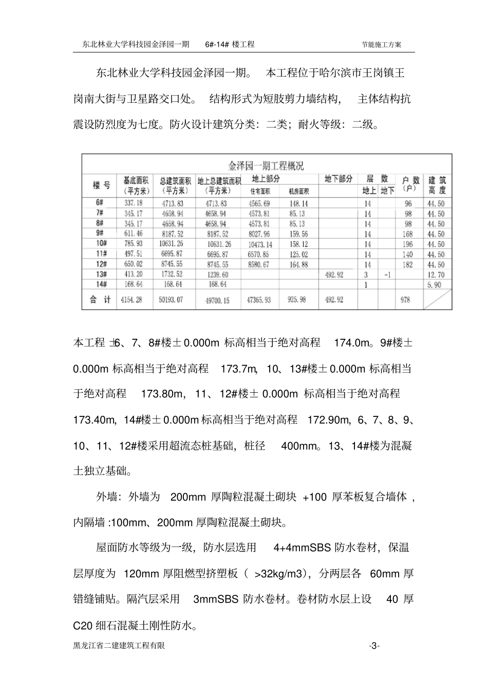 短肢剪力墙结构商业住宅楼节能施工方案_第3页