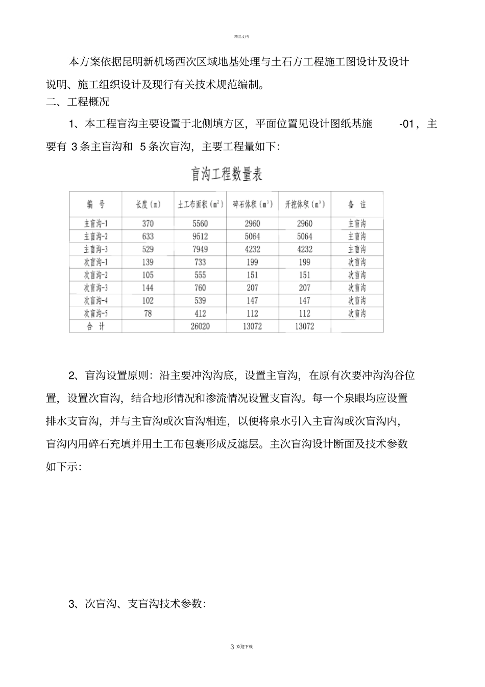 碎石盲沟施工方案_第3页