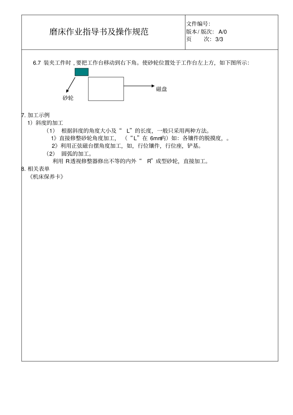 磨床作业指导书及操作规范_第3页
