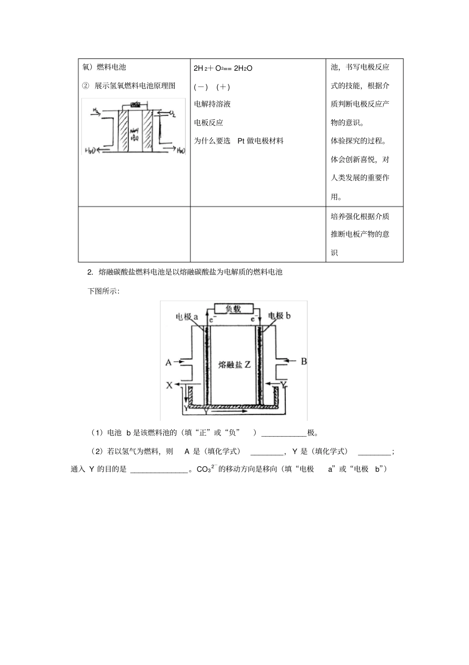 示范课化学燃料电池_第3页