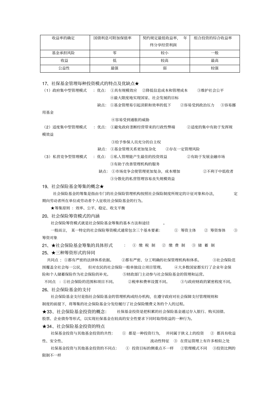 社会保险基金管理重点_第3页