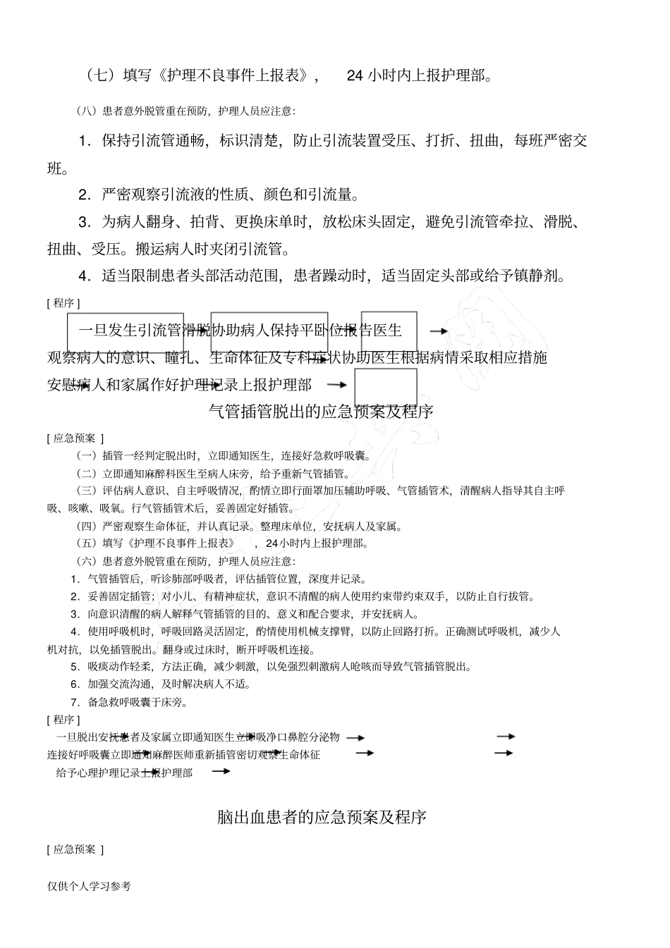 神经外科应急预案_第3页