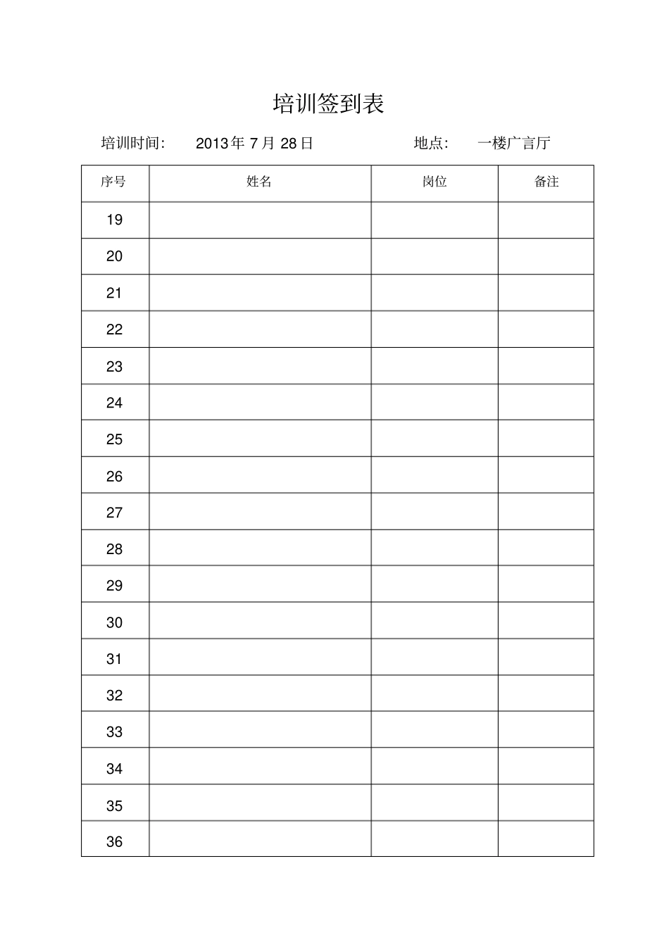 禁毒知识培训记录表_第3页