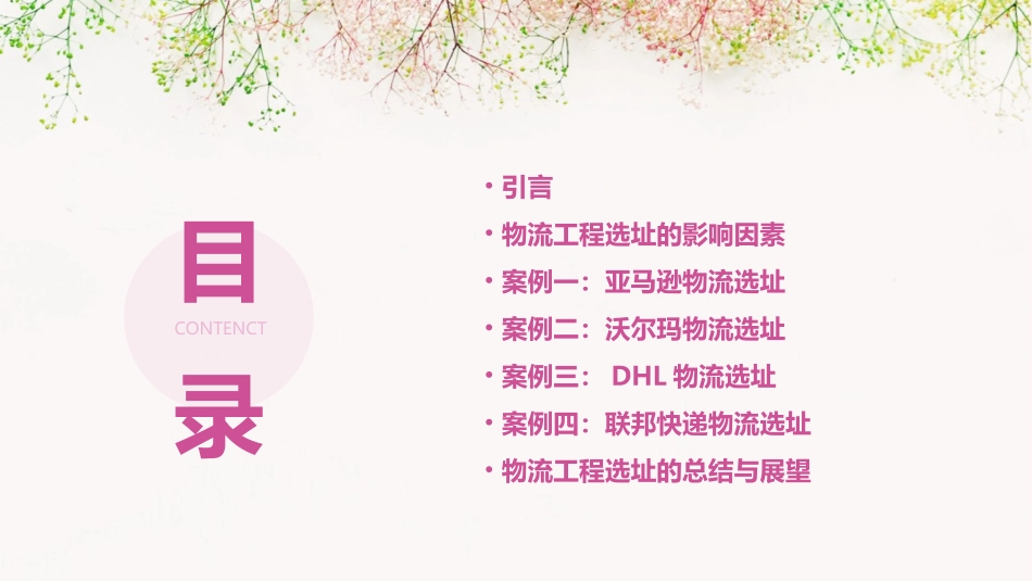 物流工程选址案例分析课件_第2页