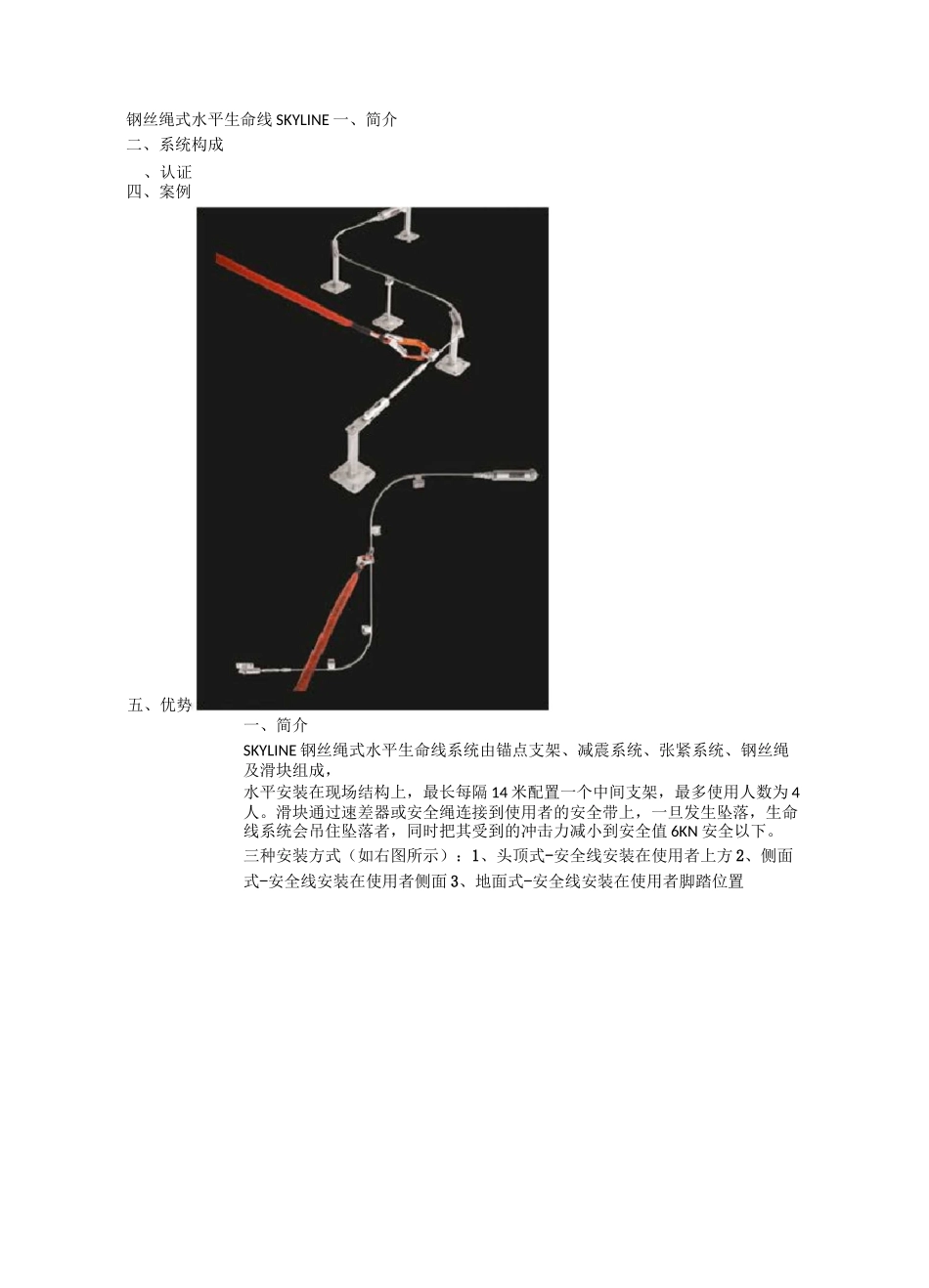 水平钢丝绳生命线基本知识_第1页